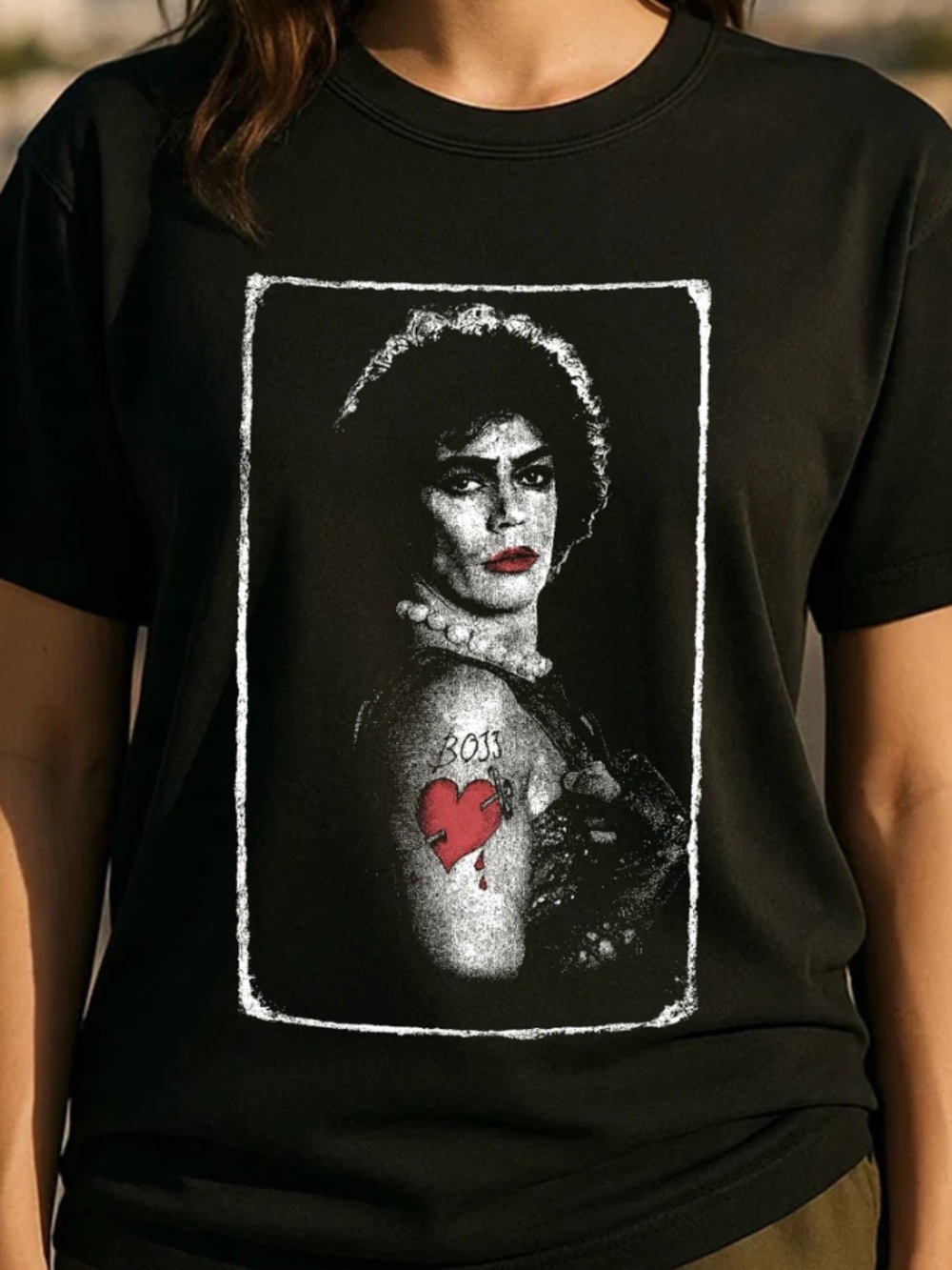 Tim Curry Memorial Tee Horror Movie Actor Legend Shirt - Gildan 5000